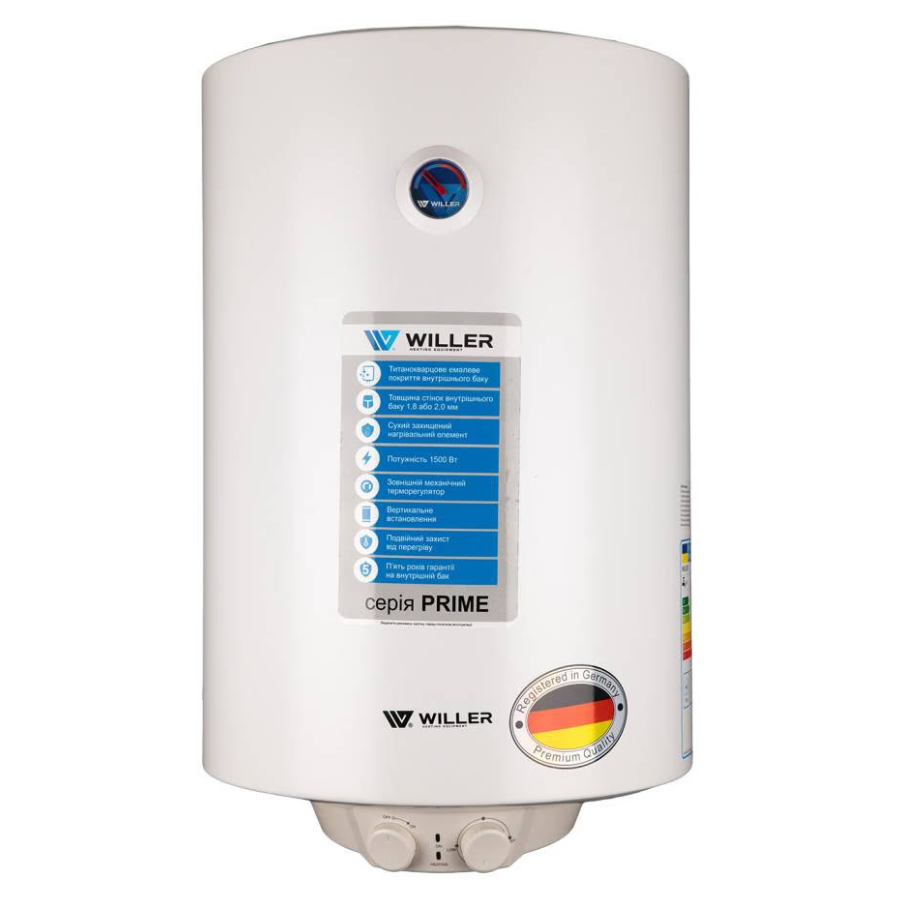 Водонагрівач Willer EV100DR-Prime